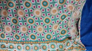 Melange Sleeveless Kurthi