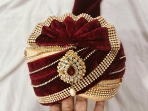 Men Wedding Dupatta And Cap