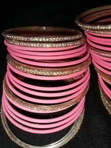 Pink Bangle Set