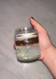 DIY Glitter Jar Candle