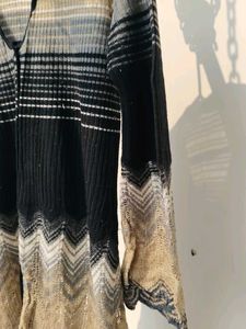 Striped Knit Cardigan