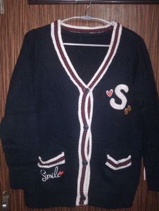 Cute Navy Cardigan