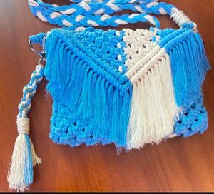 Handmade Macrame Sling Bag