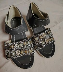 Bejeweled Sandals
