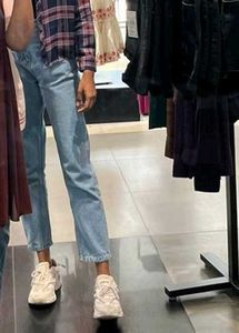 Light Wash Mom Fit Jeans