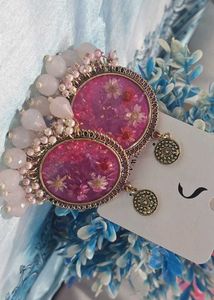 Customised Resin Jhumkas