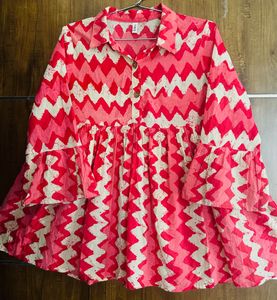 Girly Flared Tunic Kurta