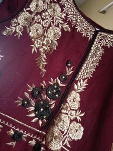 Kurta With Grand Embroidery Work