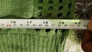Green Knit Sweater