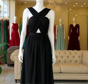Sale🎊🎉Elegant Black Maxi Dress