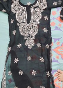 Elegant Black Kurta