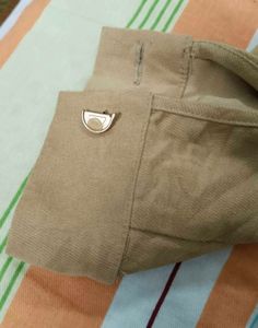 Elegant Tan Midi Shirt Dress10/10