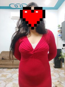 Chic Knit long sweater dress