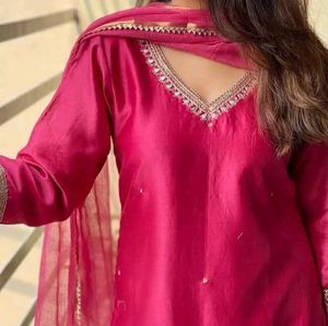Pink Kurta Set