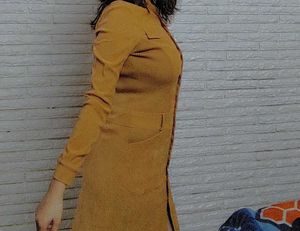 Buttoned Dress