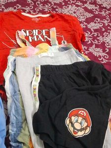 Kids&#39; Clothing Bundle - Spiderman, Mario &amp; More!
