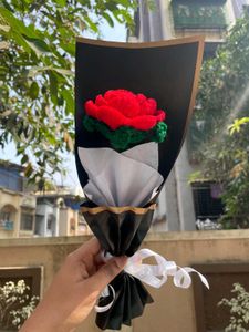 Crochet Rose Bouquet