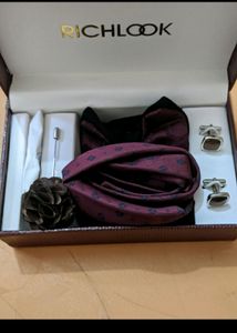 Men Tie Cufflink Box