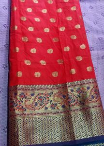 S24 Very Premium Saree With Blouse