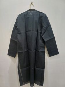 Kurta Chudidar Set (Black)