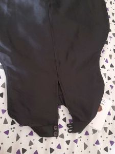 Sleeveless Black A Line Top