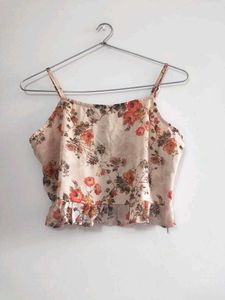 Floral Print Cami Top