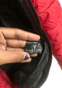 Red Puffer Jacket