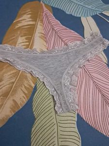 Lace Trim Panties - 5 Pack in imported fabric