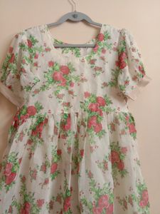 Floral Print Anarkali