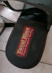 Black Back Strap Slipper