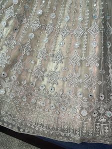 Long Gown Wit Cancan Fittited