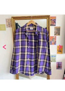 Purple Flannel Shirt