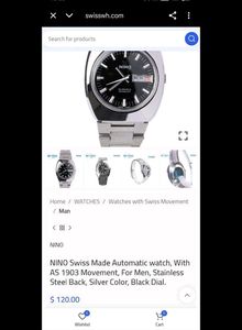 Nino n31 Mid 70 Swiss Vintage Automatic Watch