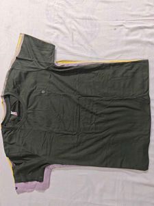T-shirt Set Of 5 Large/ 40 /38/M Half Sleeve