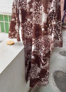 Animal Print Long kurta 🐆