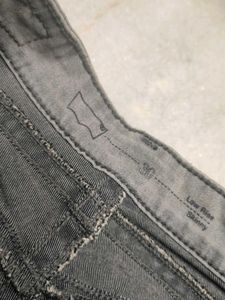 Levis Gray Denim Jeans