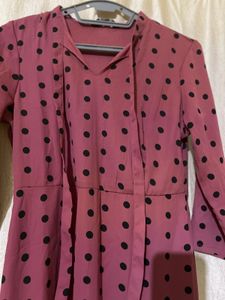Polka Dot Midi Dress