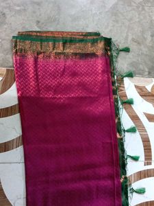 Elegant Pink Saree