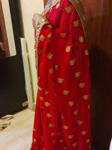 🪔 Gyarash Sale New Saree With Free Blouse 36inch