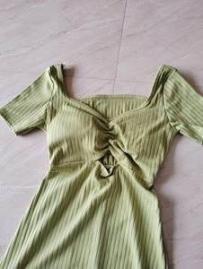 Cut-out Bodycon Maxi Dress