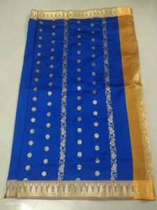 Blue Silk Saree