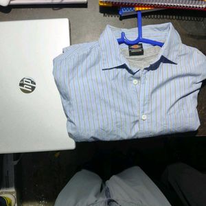 DICKIES Striped Shirt & Carpenter Pants Set