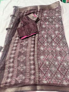chandari cotten sari