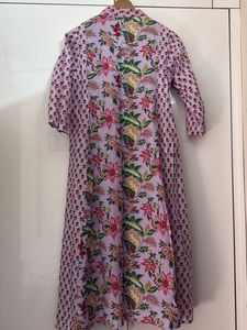 Floral Print Cotton Dress