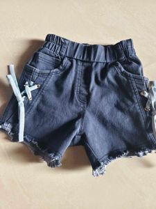 Blue girls shorts