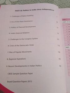 POLITICAL SCIENCE FOR CLASS 12
