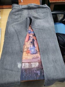Levi&#39;s Gray Denim Jeans
