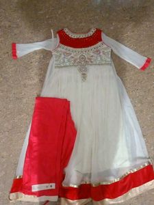 Floral Embroidered Girls Dress