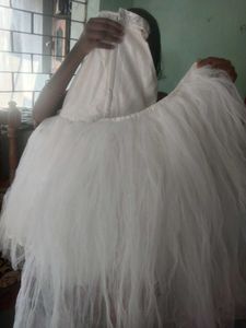 Elegant White Party Dress