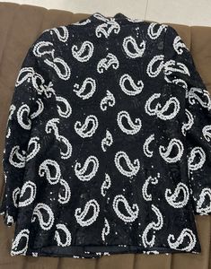 Sequence Paisley Pattern Jacket